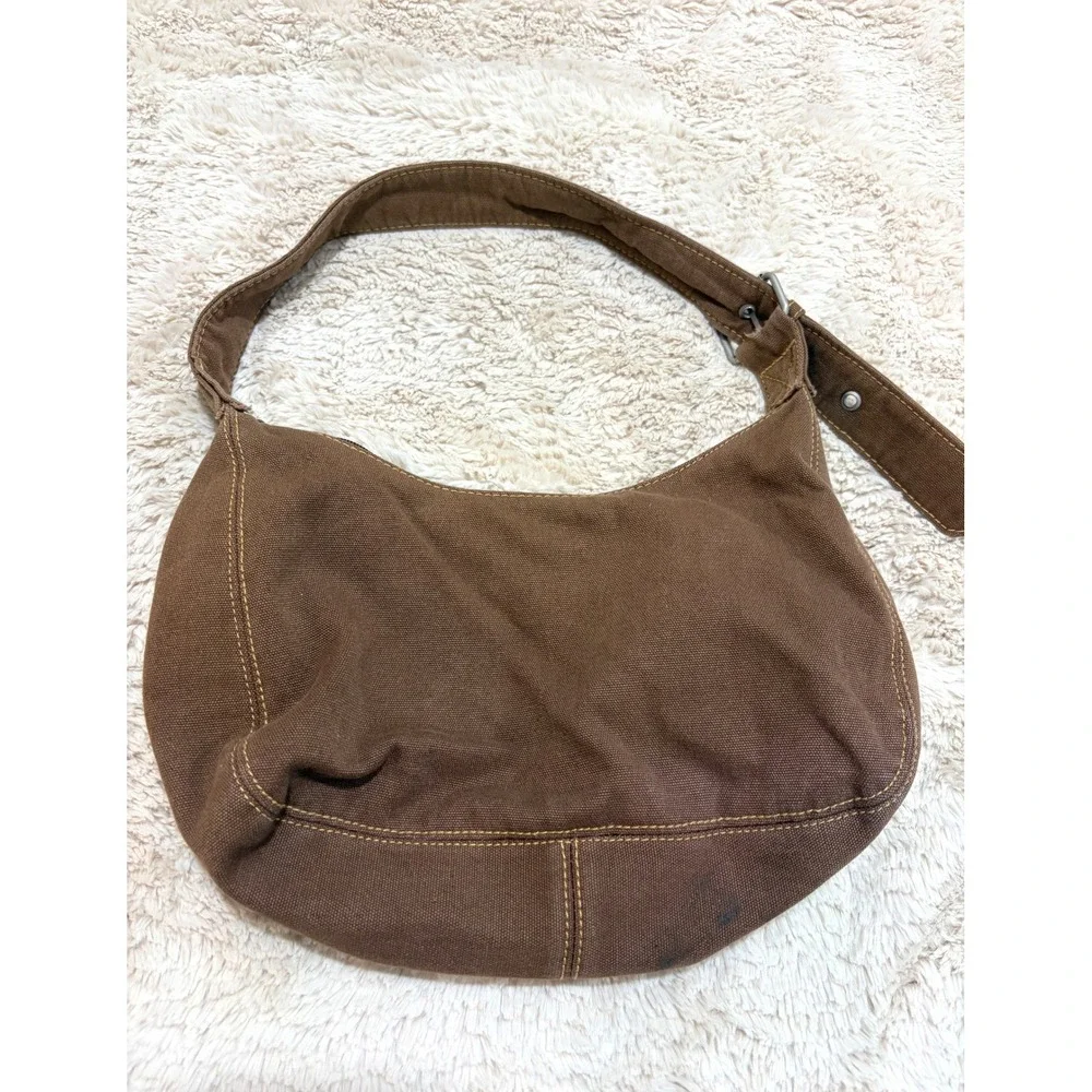 Patchwork Y2K Vintage Boho 2000s Hobo Bag Multicolor Faux Suede Shoulder Purse